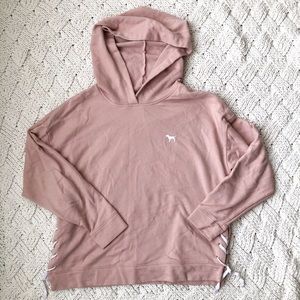 PINK hooded pullover